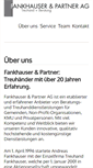 Mobile Screenshot of fankhauser-partner.ch